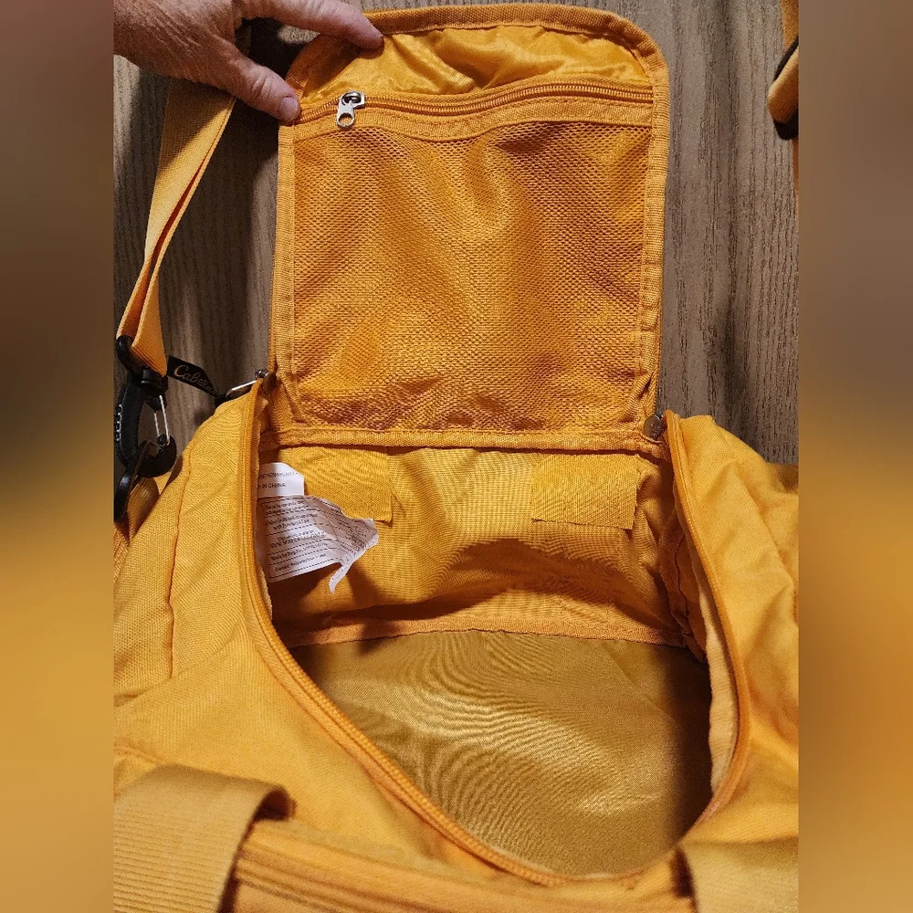 COPY - Cabela's Yellow Duffel Bag